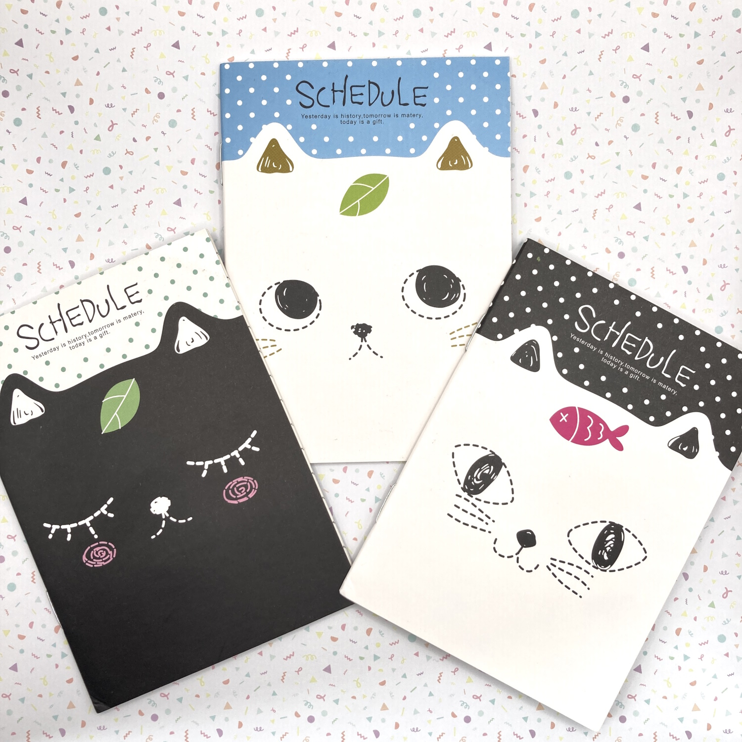 Cat Schedule Notebook