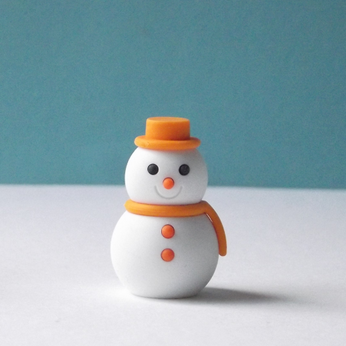 Snowman Erasers - Kawaii Stationery UK