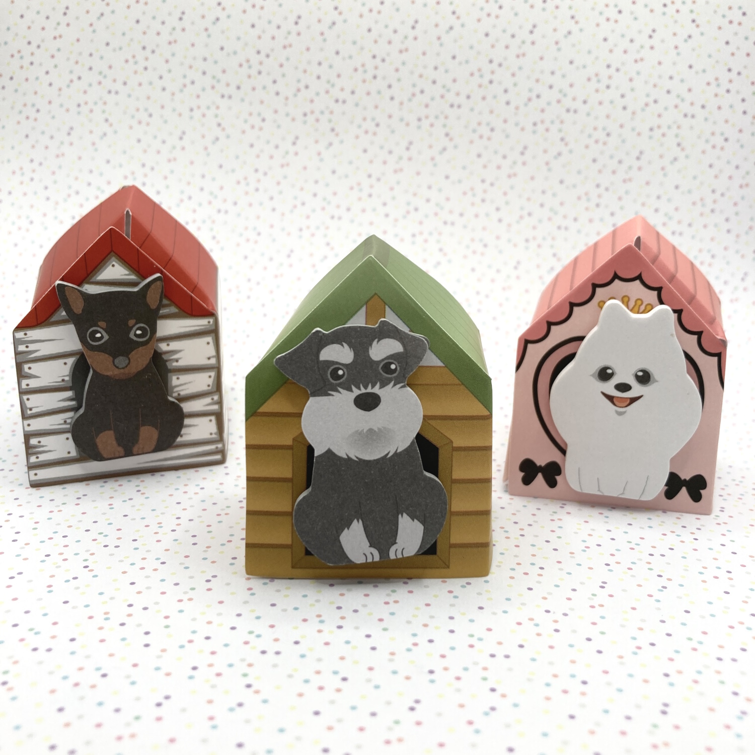 Dogs In Kennels Sticky Notes